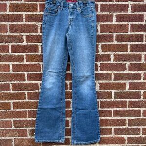 Levi’s Superlow Stretch Boot Cut Jeans Size 1 Junior L